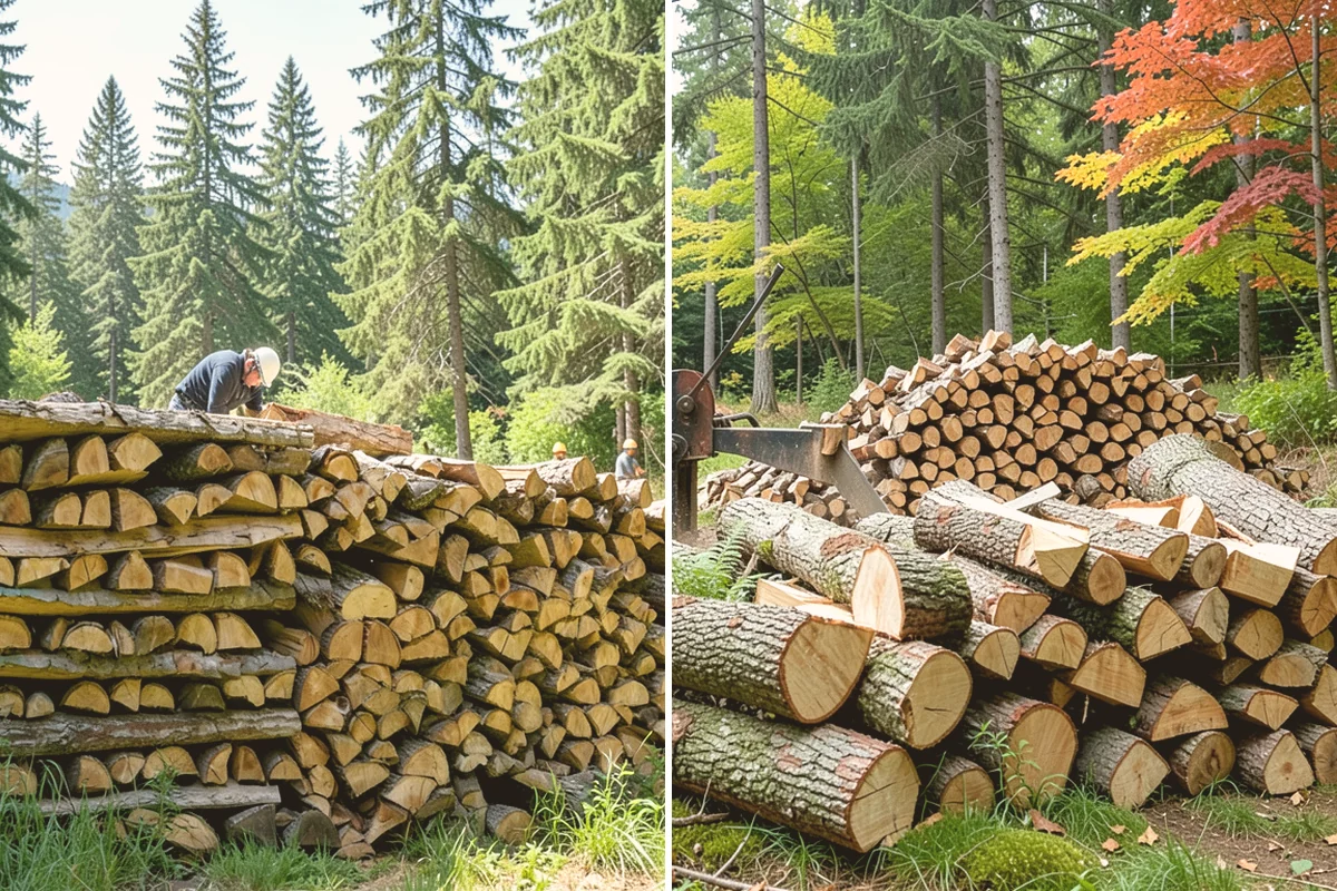 Ready-to-Burn Firewood in Milton, King County, WA - We cut and split the rounds