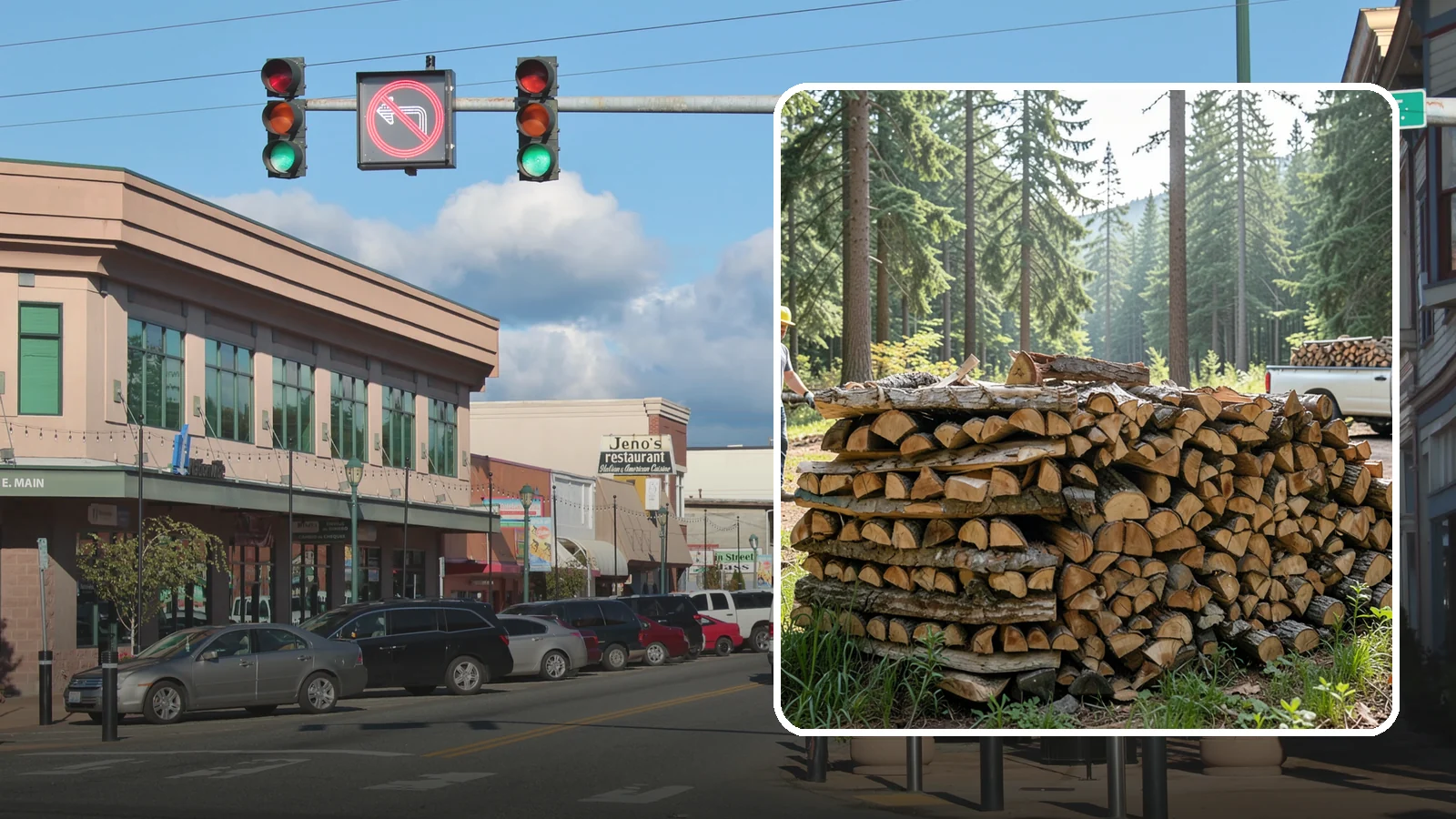 Ready-to-Burn Firewood in Monroe, Snohomish County, WA - Firewood prepared and cured so you can light a fire the moment it is delivered.
