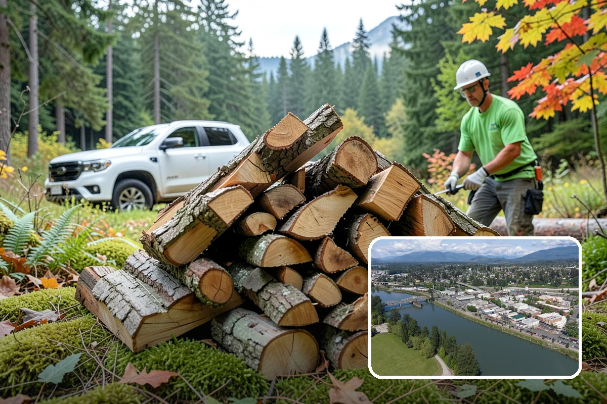 Ready-to-Burn Firewood in Mount Vernon, Skagit County, WA - No waiting or home seasoning required