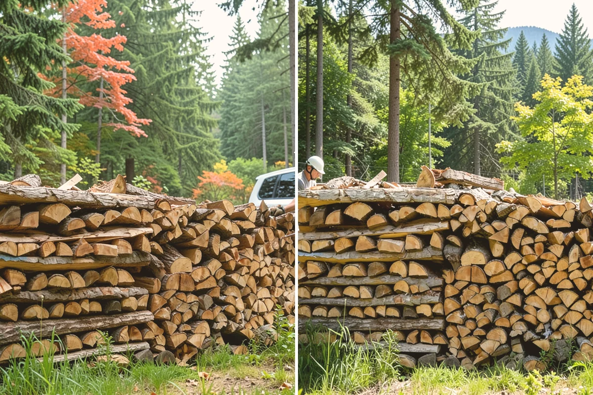 Ready-to-Burn Firewood in Mount Vernon, Skagit County, WA - We cut and split the rounds