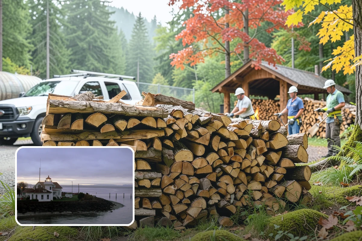 Ready-to-Burn Firewood in Mukilteo, Snohomish County, WA - No waiting or home seasoning required