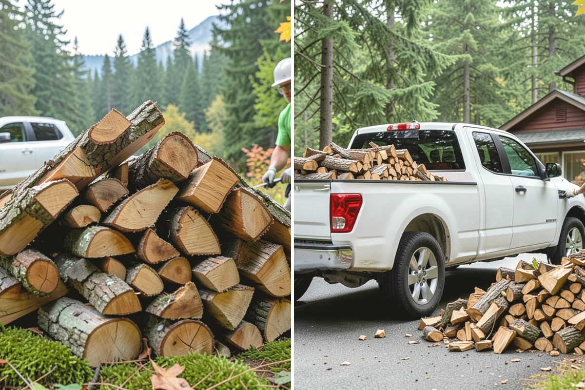 Ready-to-Burn Firewood in Mukilteo, Snohomish County, WA - We cut and split the rounds