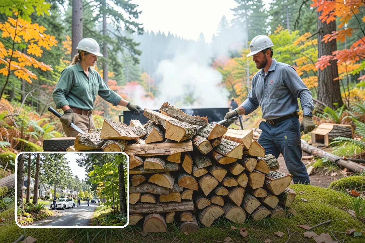 Ready-to-Burn Firewood in Normandy Park, King County, WA - No waiting or home seasoning required