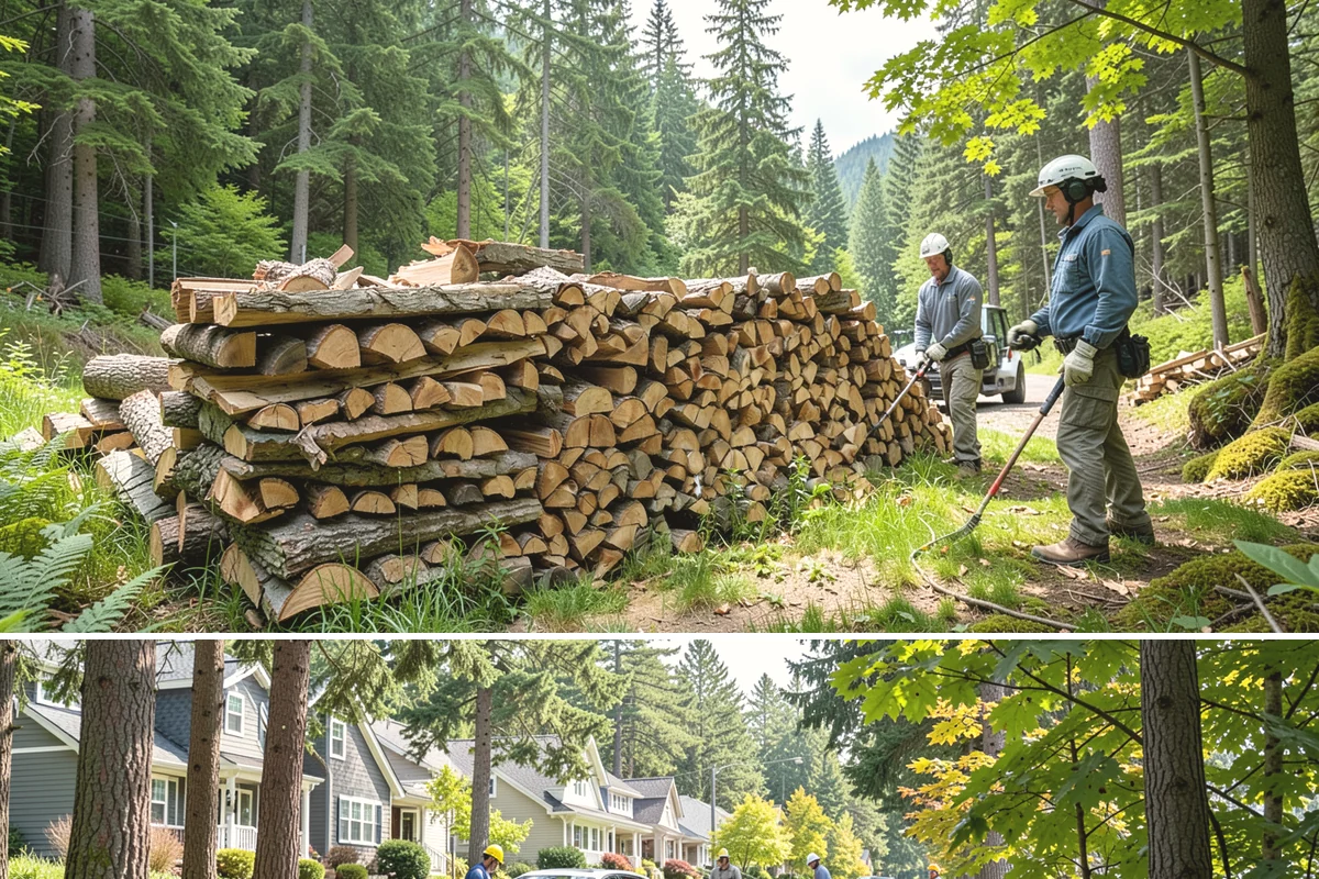 Ready-to-Burn Firewood in Normandy Park, King County, WA - Especially in demand at the first cold snap when households need heat immediately.