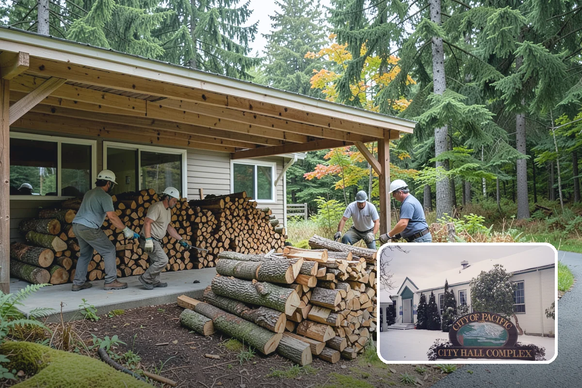 Ready-to-Burn Firewood in Pacific, King County, WA - No waiting or home seasoning required