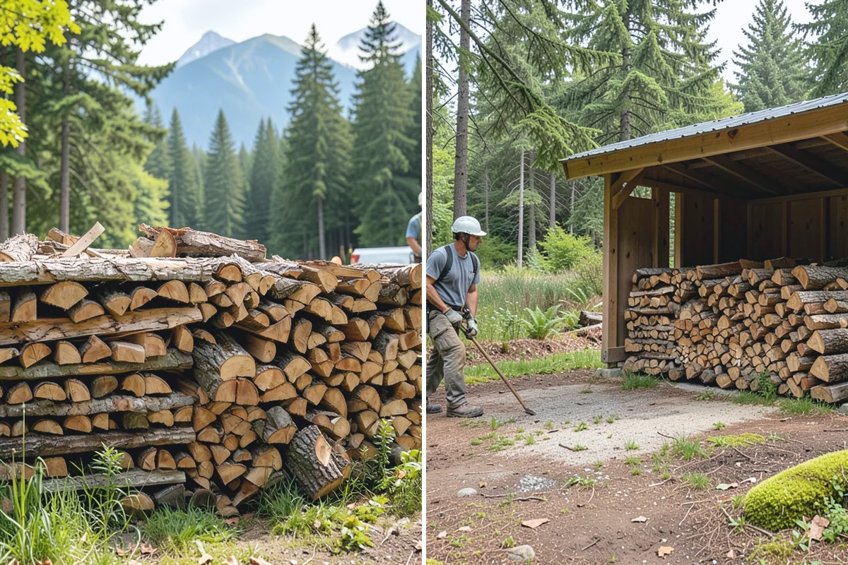 Ready-to-Burn Firewood in Renton, King County, WA - We cut and split the rounds
