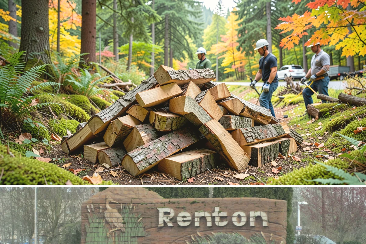 Ready-to-Burn Firewood in Renton, King County, WA - Especially in demand at the first cold snap when households need heat immediately.