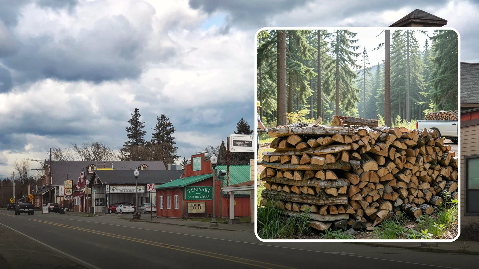 Ready-to-Burn Firewood in Roy, Pierce County, WA - Firewood prepared and cured so you can light a fire the moment it is delivered.