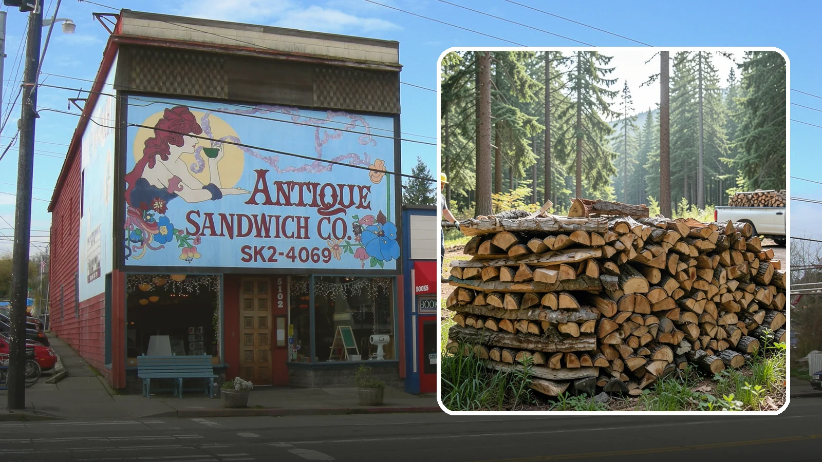 Ready-to-Burn Firewood in Ruston, Pierce County, WA - Firewood prepared and cured so you can light a fire the moment it is delivered.