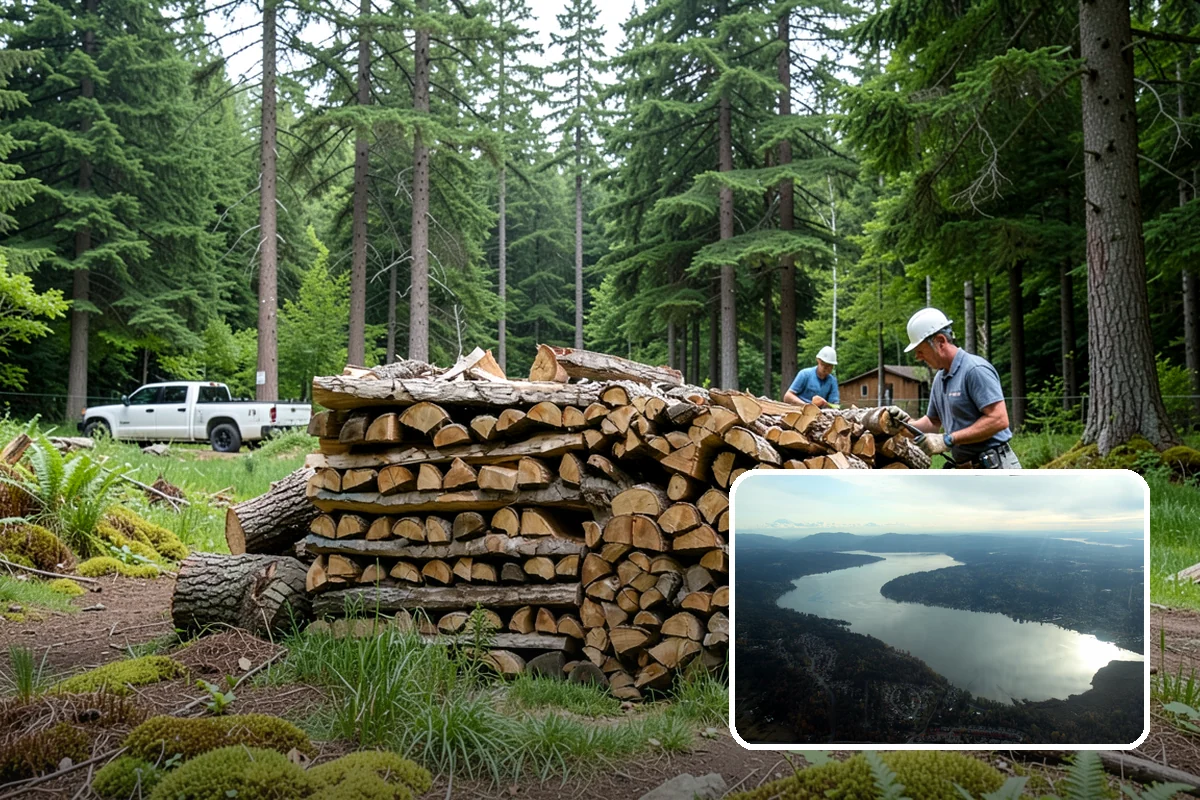 Ready-to-Burn Firewood in Sammamish, King County, WA - No waiting or home seasoning required