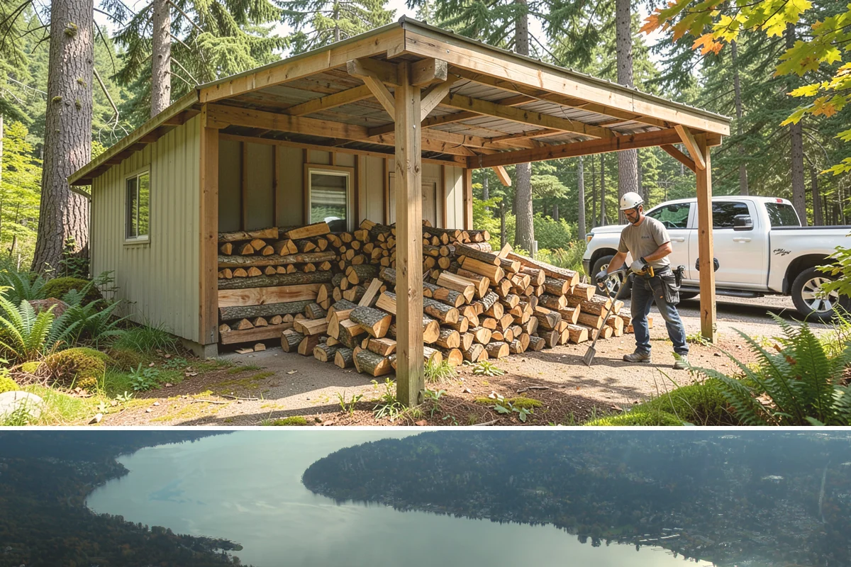 Ready-to-Burn Firewood in Sammamish, King County, WA - Especially in demand at the first cold snap when households need heat immediately.