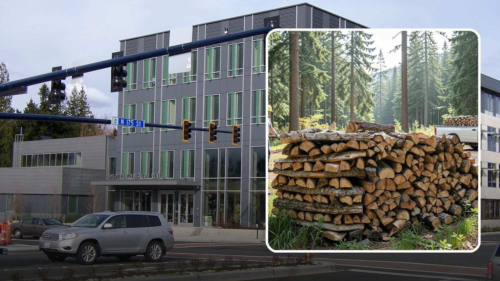 Ready-to-Burn Firewood in Shoreline, King County, WA - Firewood prepared and cured so you can light a fire the moment it is delivered.