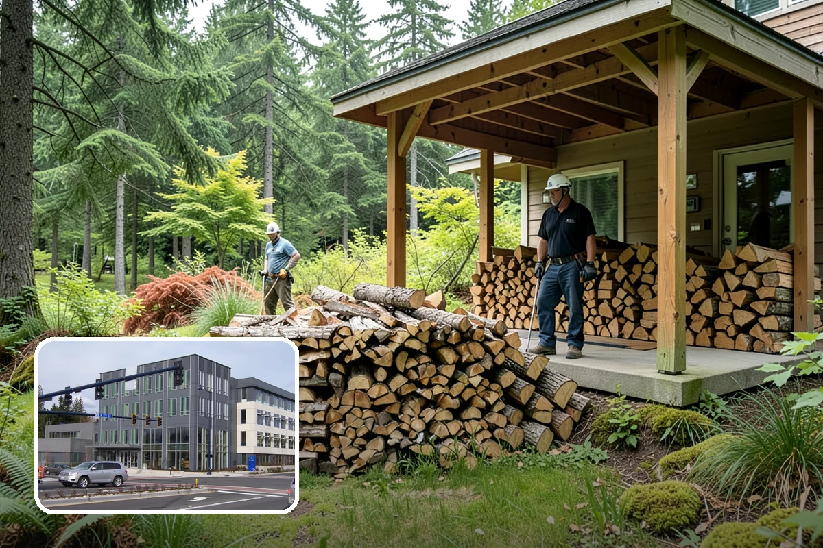 Ready-to-Burn Firewood in Shoreline, King County, WA - No waiting or home seasoning required