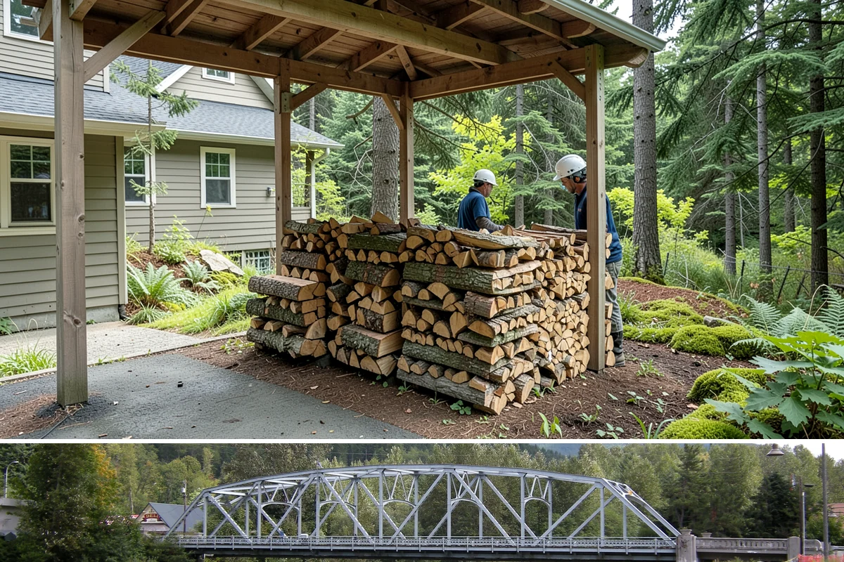 Ready-to-Burn Firewood in Skykomish, King County, WA - Especially in demand at the first cold snap when households need heat immediately.