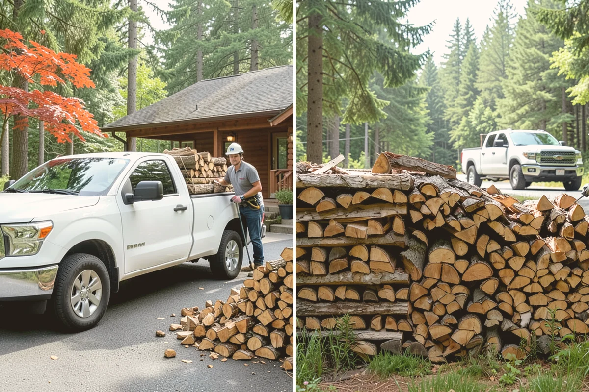 Ready-to-Burn Firewood in Snohomish, Snohomish County, WA - We cut and split the rounds