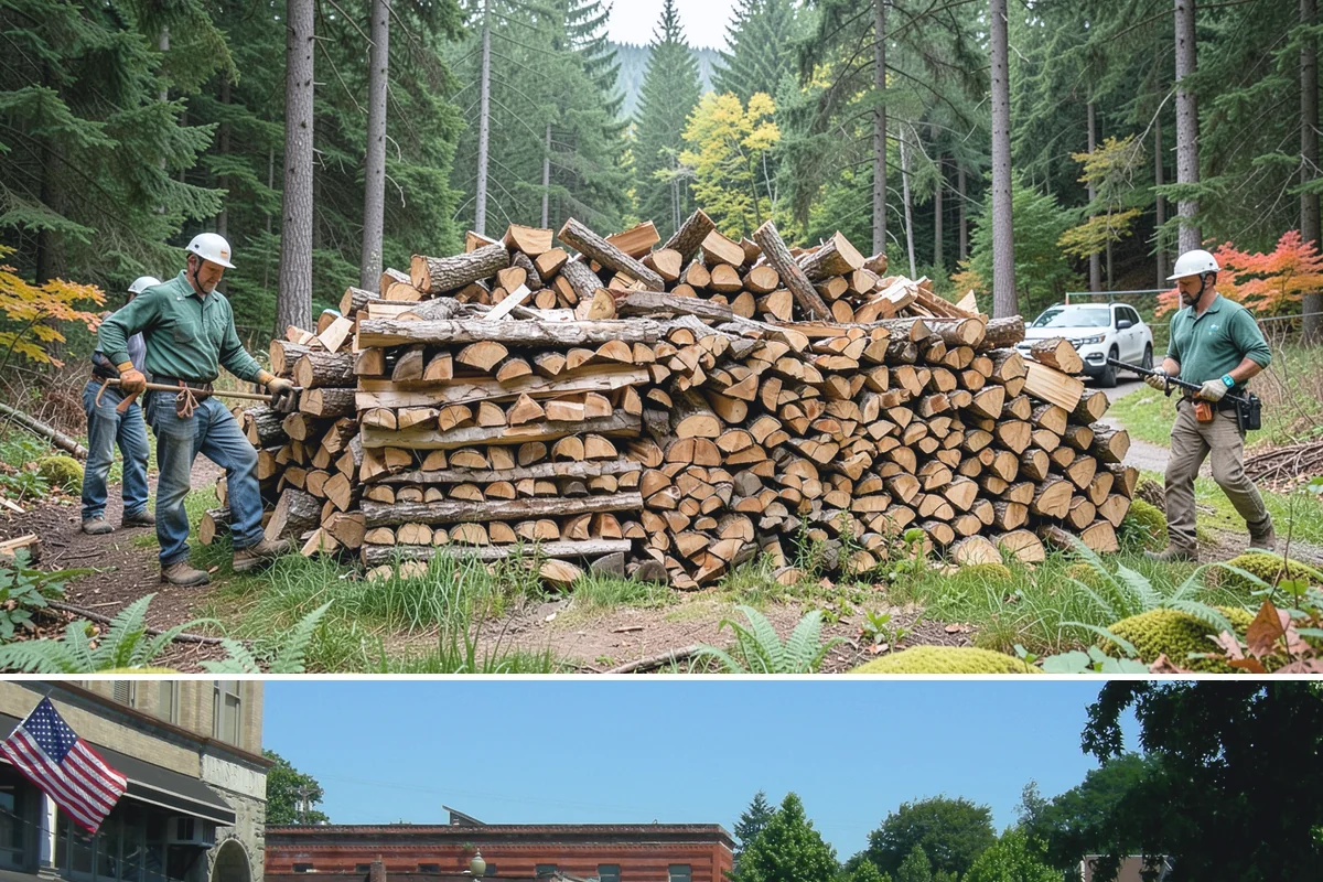 Ready-to-Burn Firewood in Snohomish, Snohomish County, WA - Especially in demand at the first cold snap when households need heat immediately.