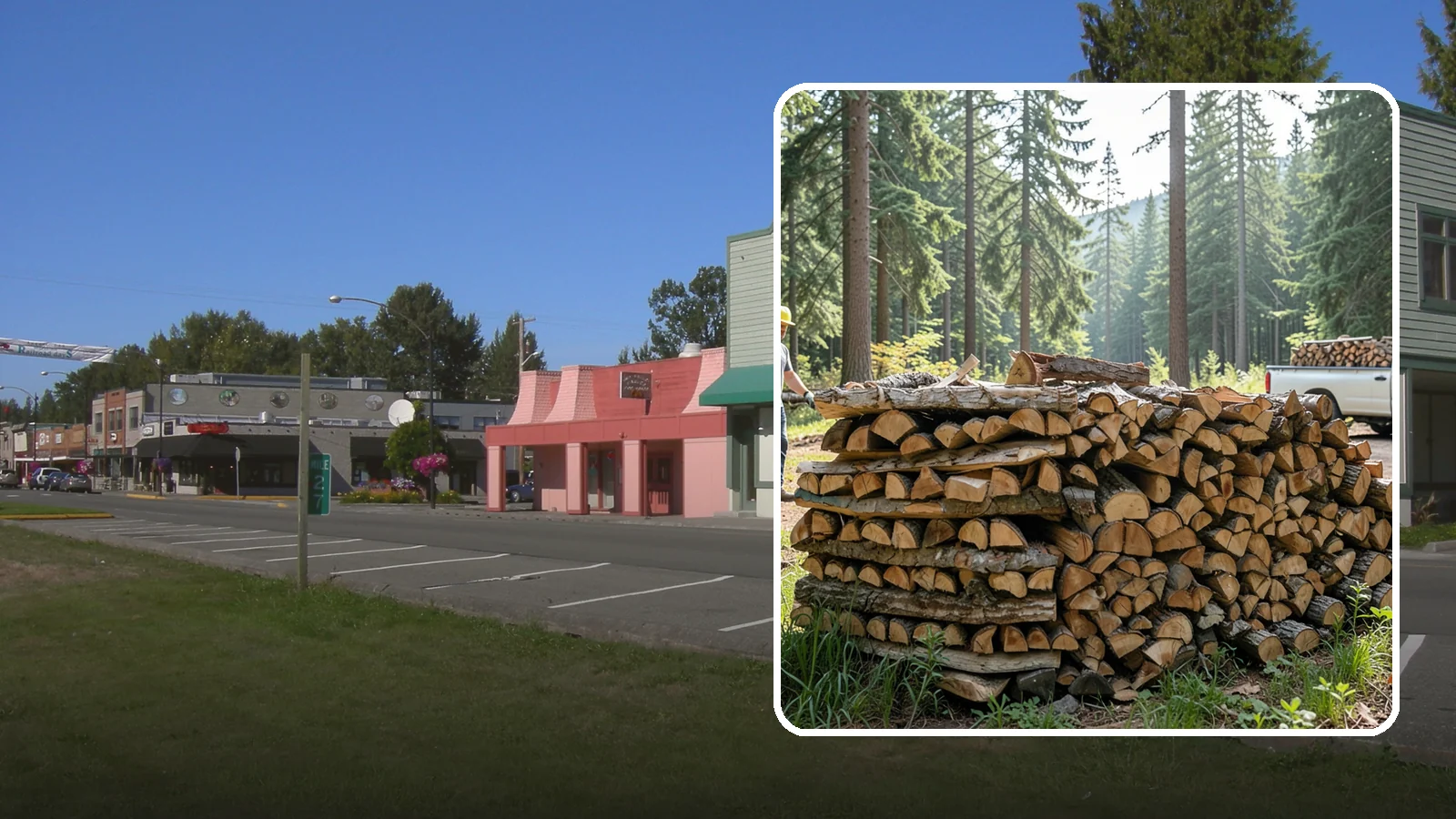 Ready-to-Burn Firewood in Snoqualmie, King County, WA - Firewood prepared and cured so you can light a fire the moment it is delivered.