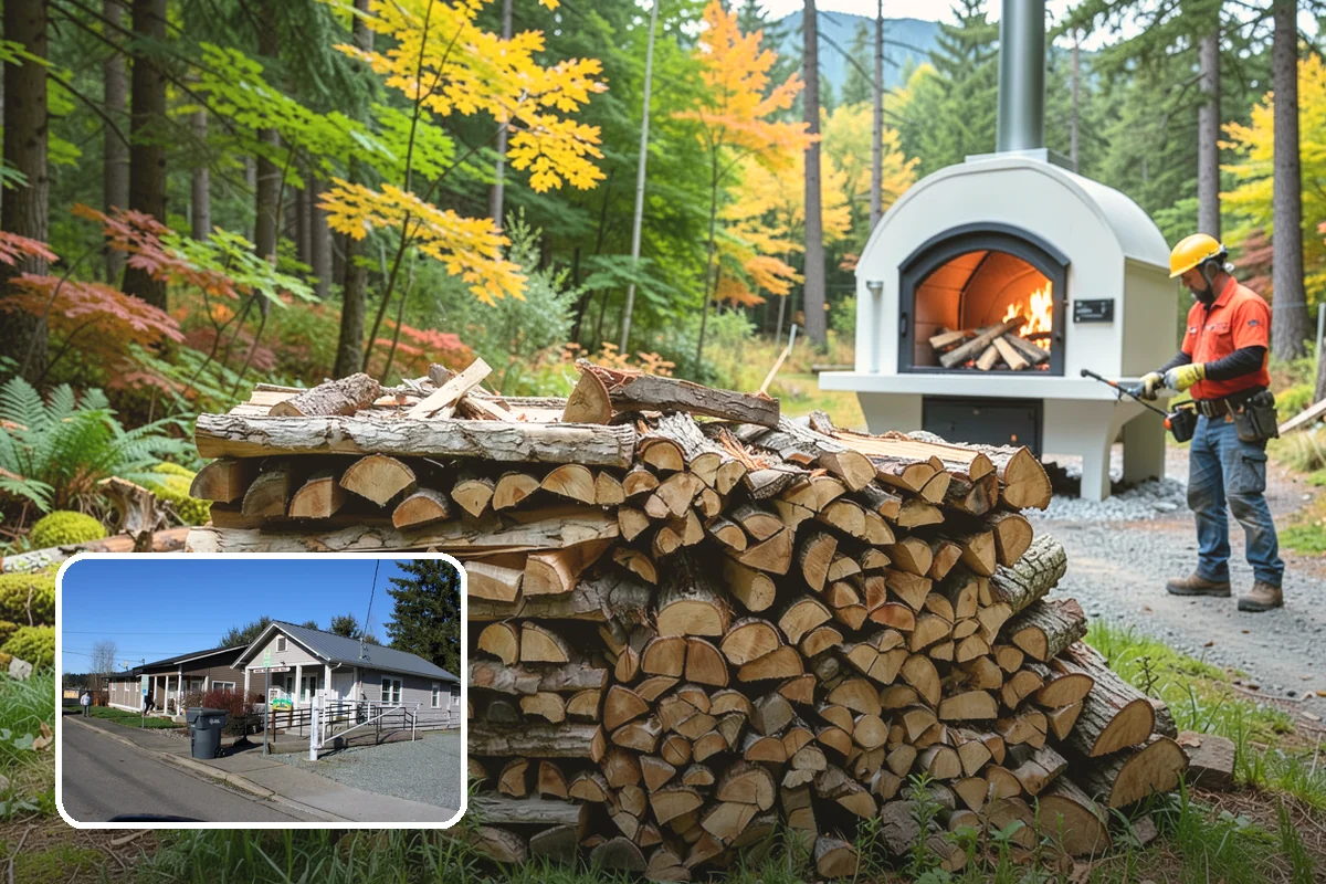 Ready-to-Burn Firewood in South Prairie, Pierce County, WA - No waiting or home seasoning required