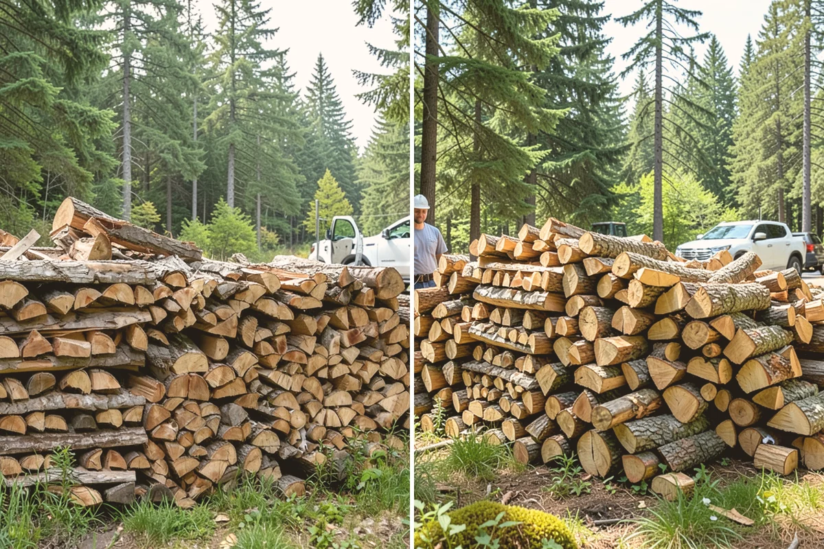 Ready-to-Burn Firewood in Stanwood, Snohomish County, WA - We cut and split the rounds