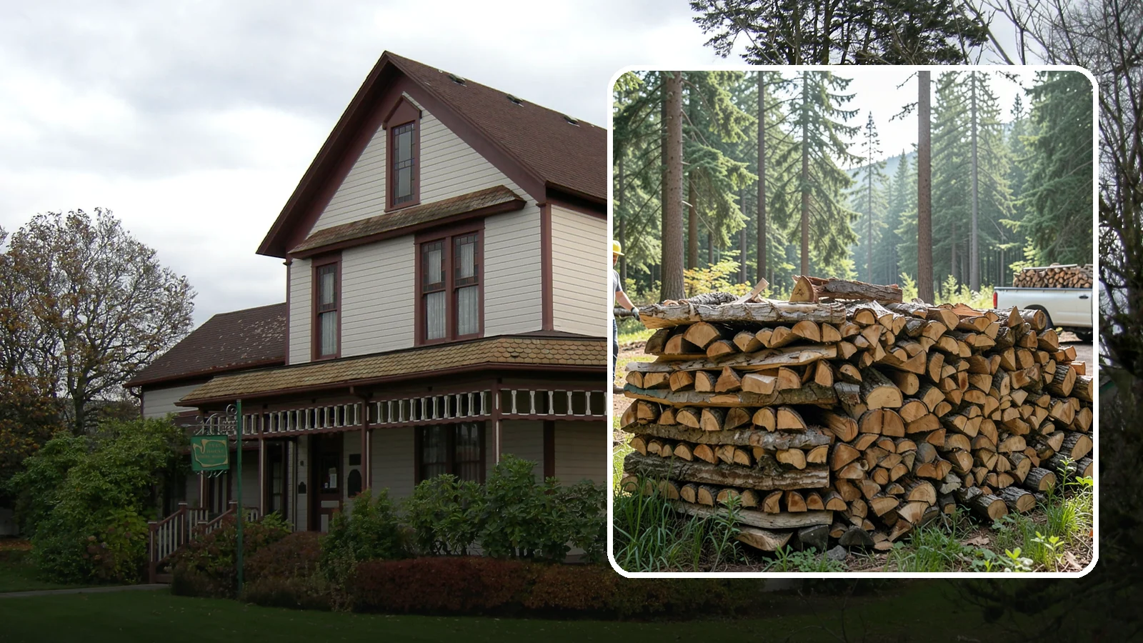 Ready-to-Burn Firewood in Sumner, Pierce County, WA - Firewood prepared and cured so you can light a fire the moment it is delivered.