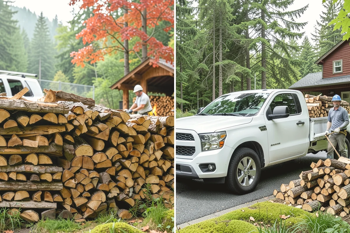 Ready-to-Burn Firewood in Tacoma, Pierce County, WA - We cut and split the rounds