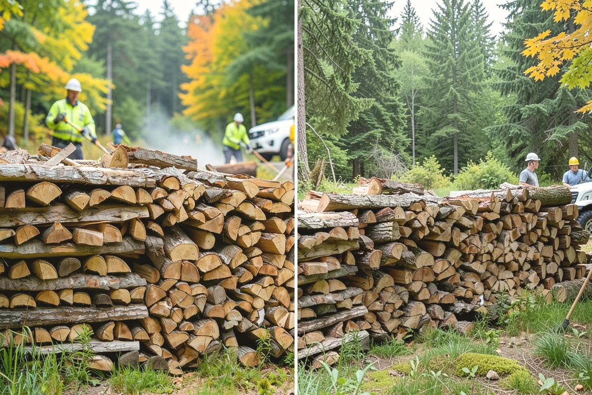Ready-to-Burn Firewood in Tukwila, King County, WA - We cut and split the rounds