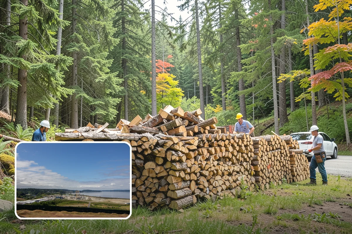 Ready-to-Burn Firewood in University Place, Pierce County, WA - No waiting or home seasoning required