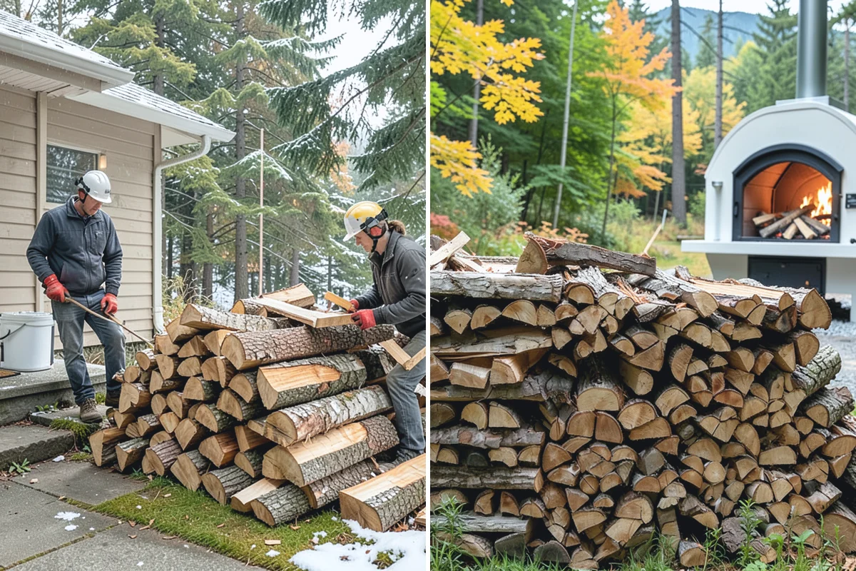 Ready-to-Burn Firewood in Wilkeson, Pierce County, WA - We cut and split the rounds