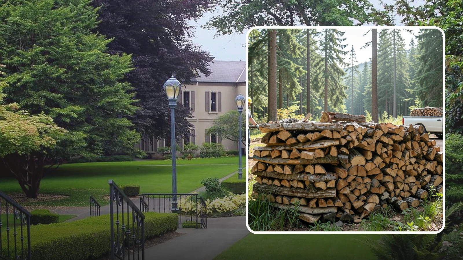 Ready-to-Burn Firewood in Woodinville, King County, WA - Firewood prepared and cured so you can light a fire the moment it is delivered.