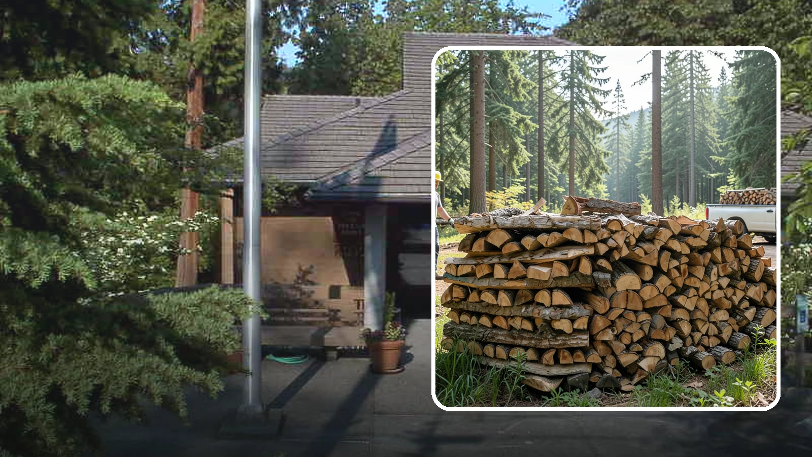 Ready-to-Burn Firewood in Yarrow Point, King County, WA - Firewood prepared and cured so you can light a fire the moment it is delivered.