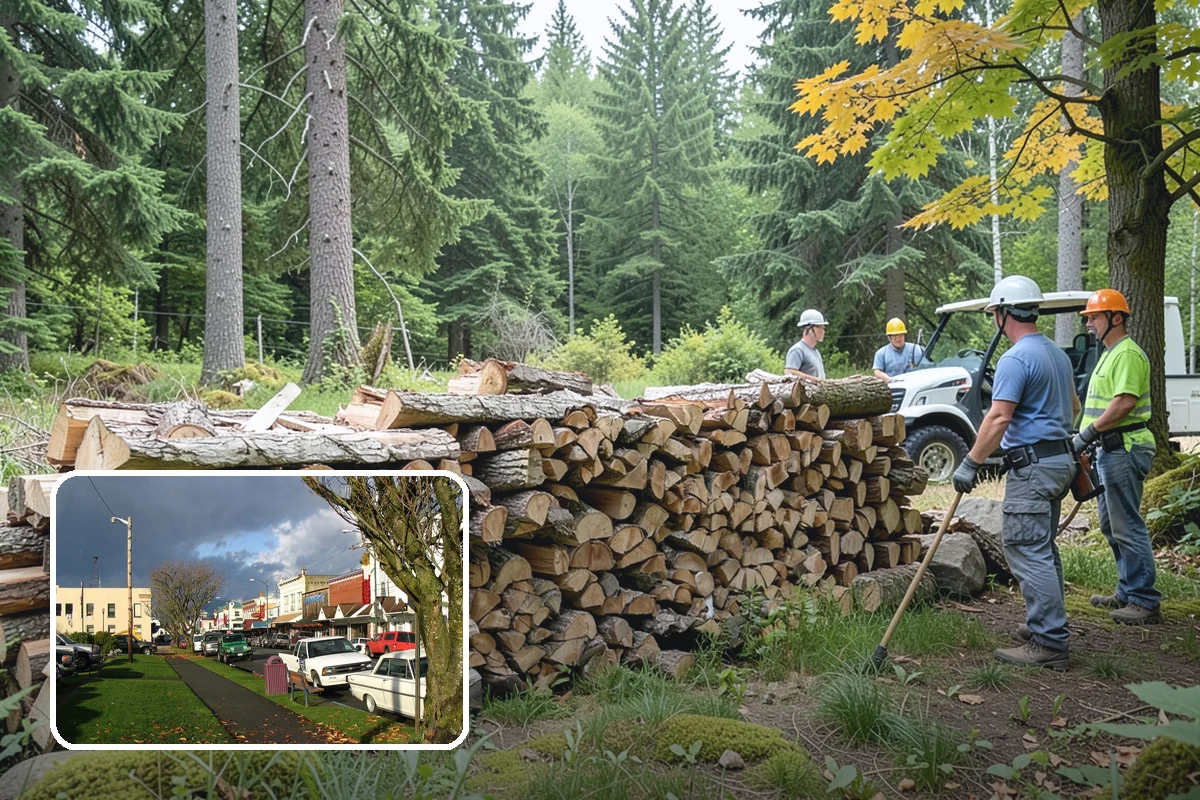 Reclaimed Firewood in Arlington, Snohomish County, WA - Diverts usable wood from the waste stream