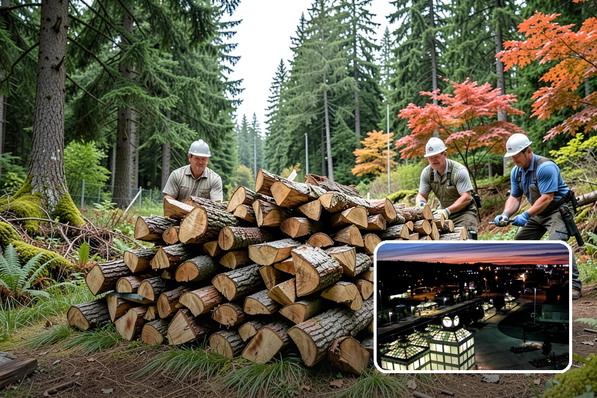 Reclaimed Firewood in Auburn, King County, WA - Diverts usable wood from the waste stream