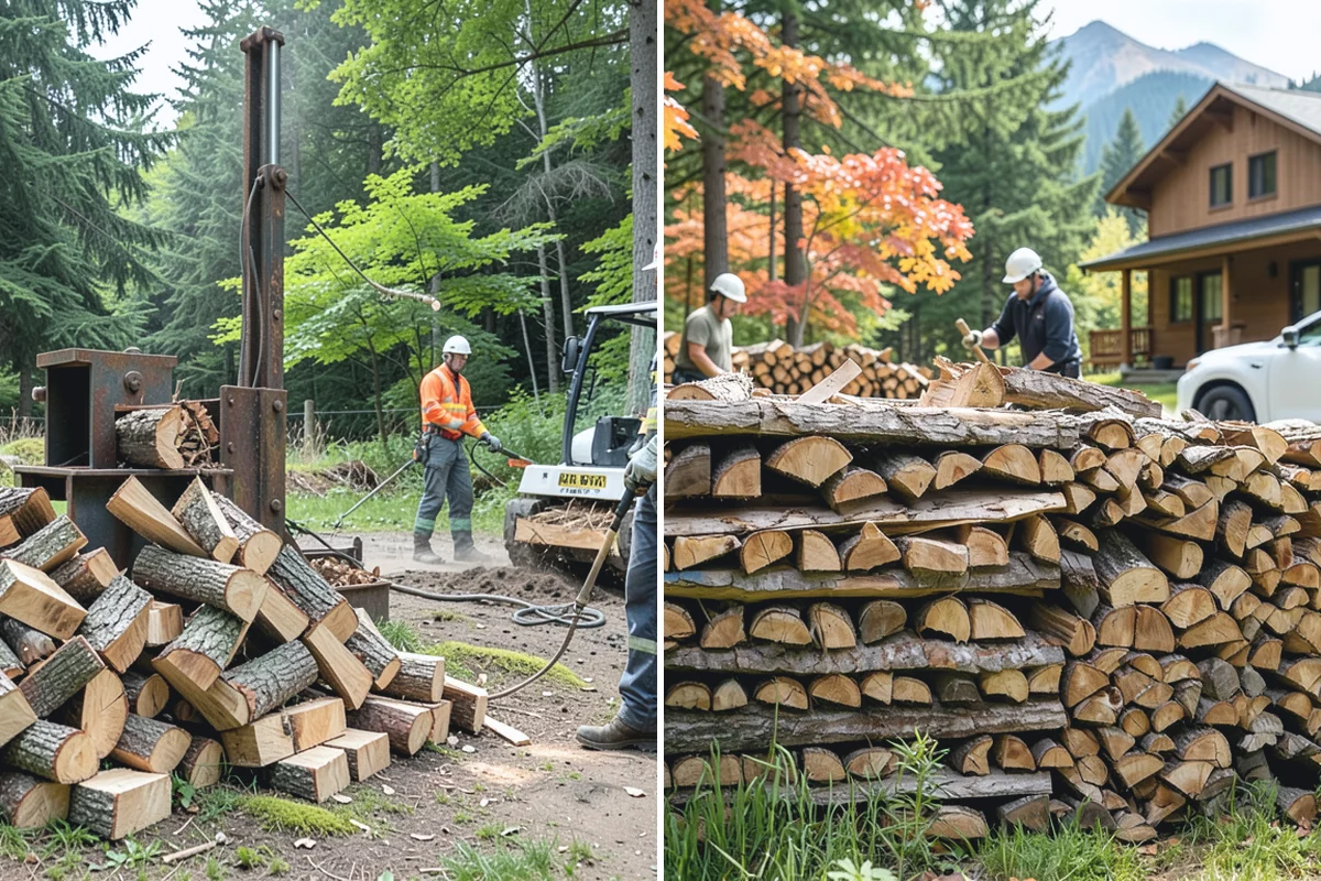 Reclaimed Firewood in Beaux Arts Village, King County, WA - Identify and collect suitable reclaimed wood