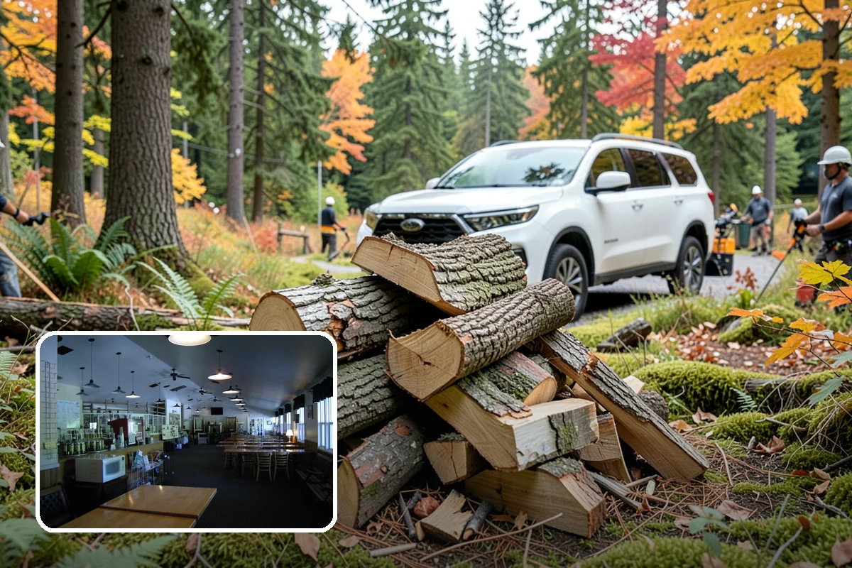 Reclaimed Firewood in Black Diamond, King County, WA - Diverts usable wood from the waste stream