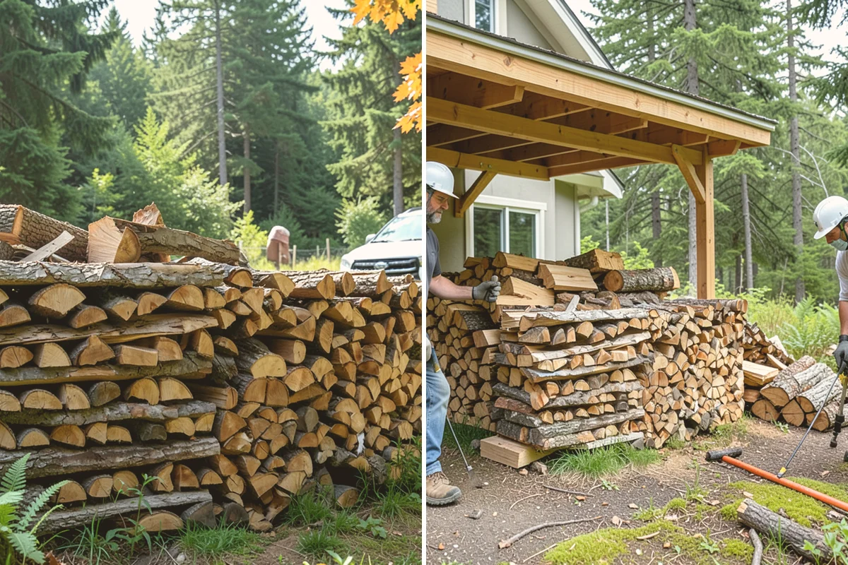 Reclaimed Firewood in Bothell, King County, WA - Identify and collect suitable reclaimed wood