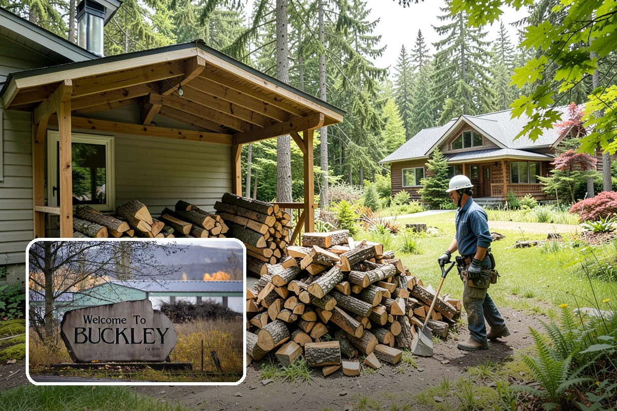 Reclaimed Firewood in Buckley, Pierce County, WA - Diverts usable wood from the waste stream