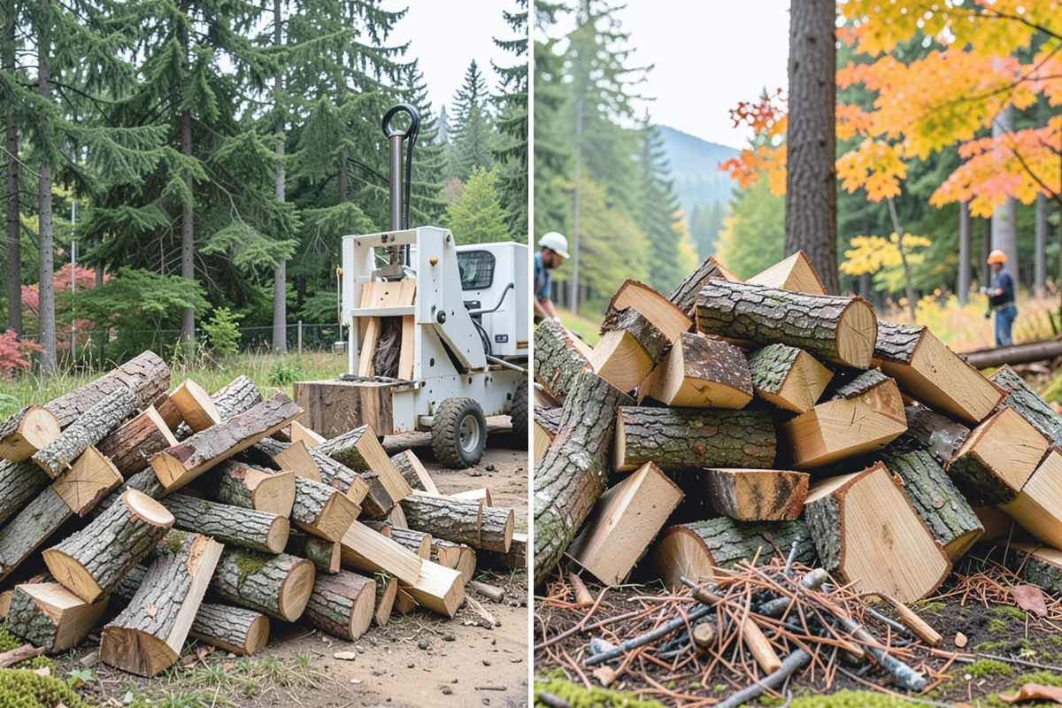 Reclaimed Firewood in Buckley, Pierce County, WA - Identify and collect suitable reclaimed wood