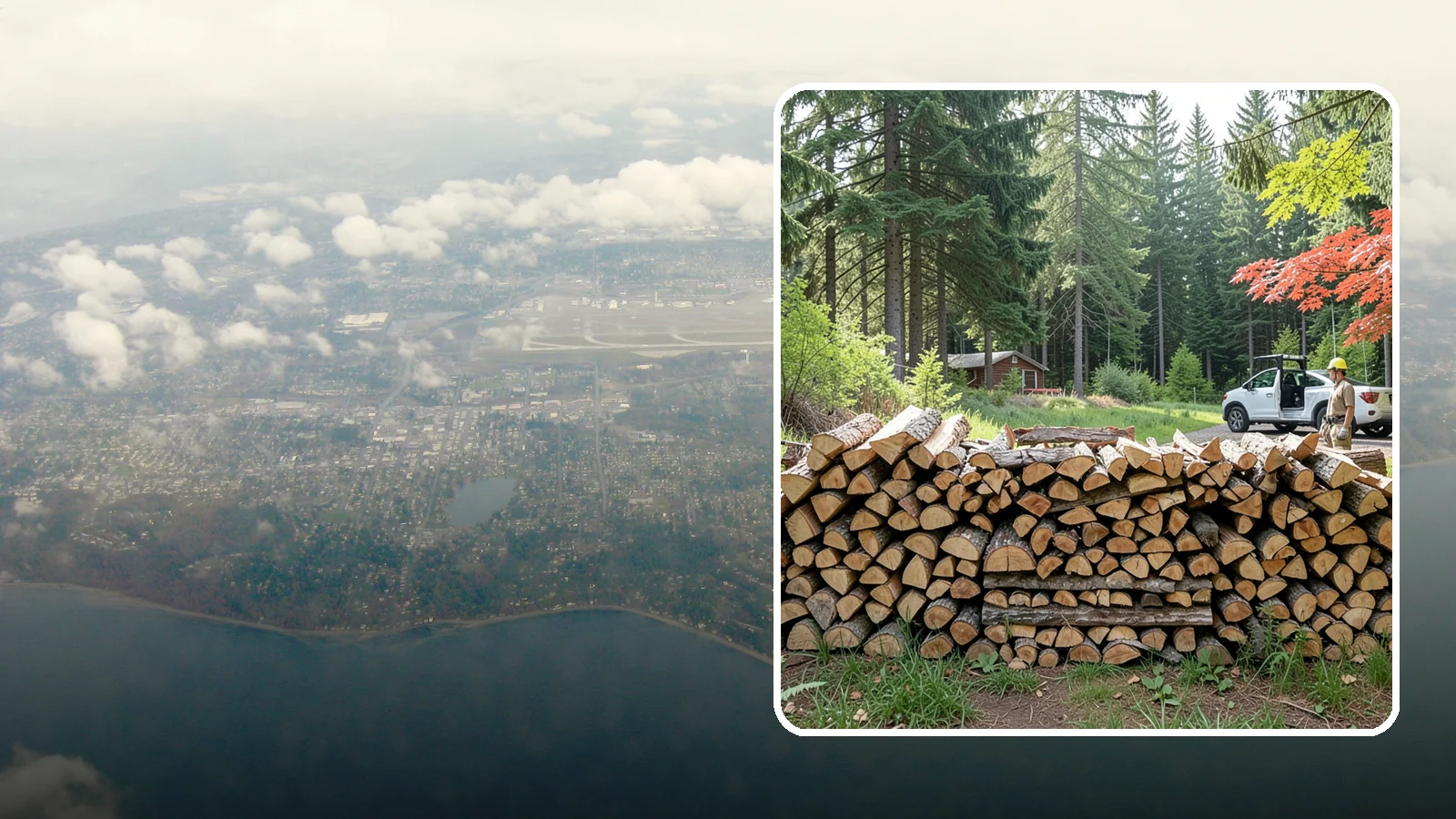 Reclaimed Firewood in Burien, King County, WA - We turn wood that would otherwise be discarded into clean, usable firewood for your stove or fireplace.