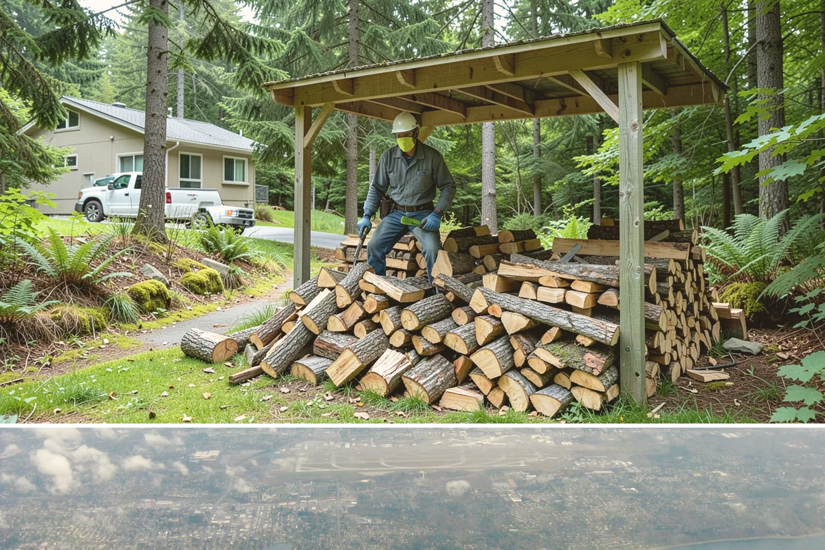 Reclaimed Firewood in Burien, King County, WA - Available throughout the year, with fall and winter being the most popular times to stock reclaimed fuel.