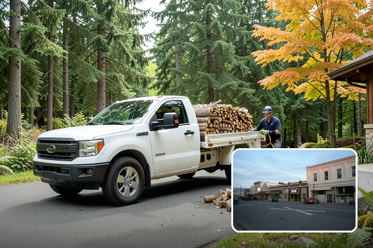 Reclaimed Firewood in Burlington, Skagit County, WA - Diverts usable wood from the waste stream