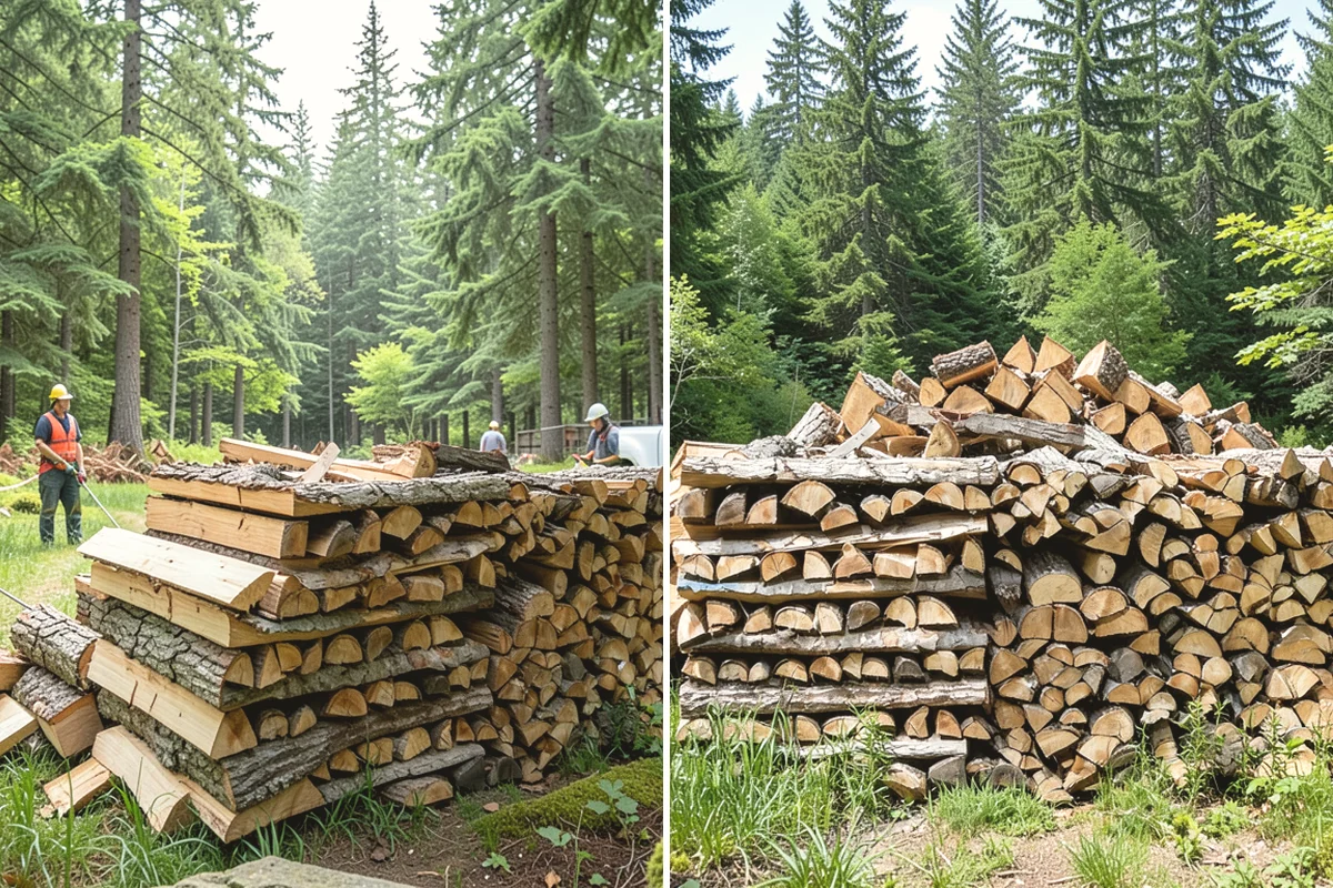Reclaimed Firewood in Carbonado, Pierce County, WA - Identify and collect suitable reclaimed wood