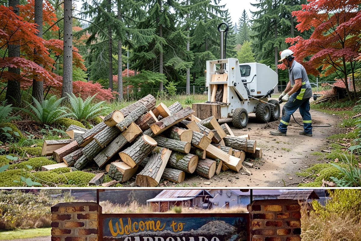 Reclaimed Firewood in Carbonado, Pierce County, WA - Available throughout the year, with fall and winter being the most popular times to stock reclaimed fuel.