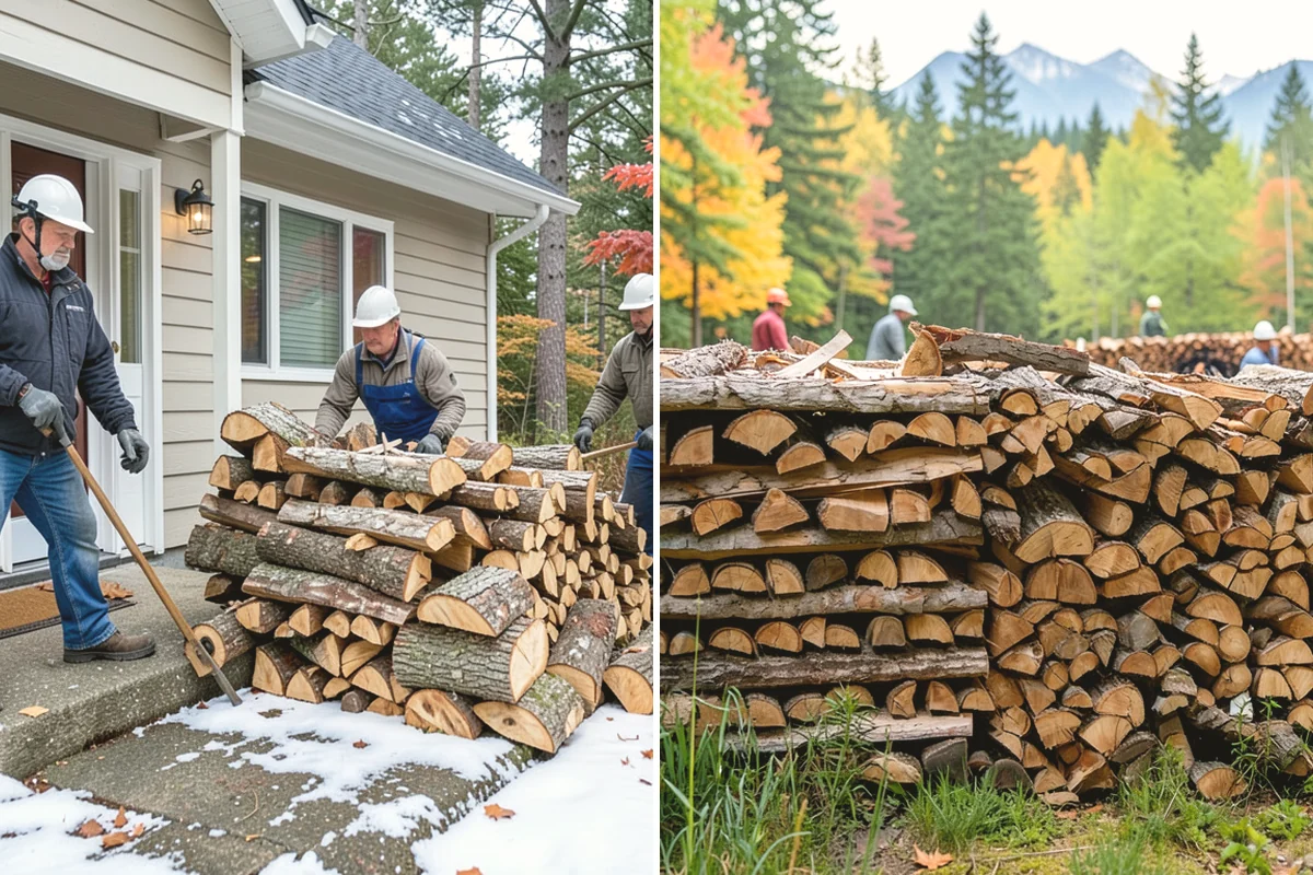 Reclaimed Firewood in Carnation, King County, WA - Identify and collect suitable reclaimed wood