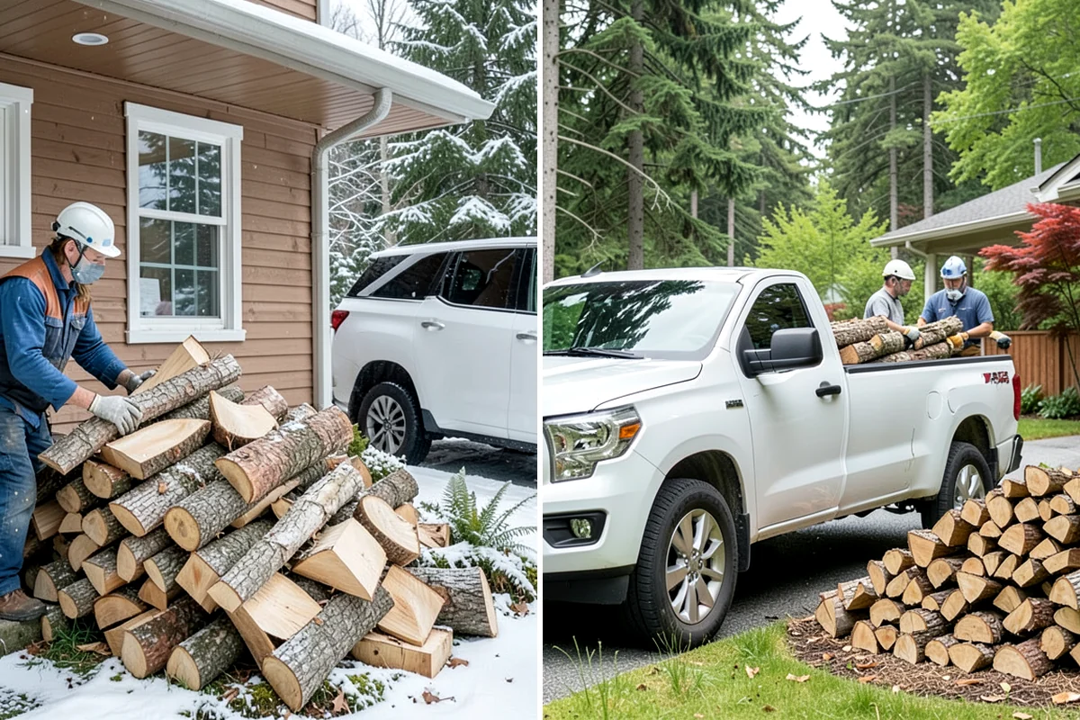 Reclaimed Firewood in Clyde Hill, King County, WA - Identify and collect suitable reclaimed wood