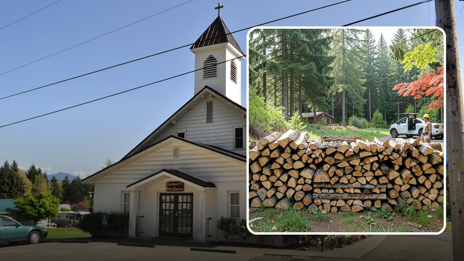 Reclaimed Firewood in Concrete, Skagit County, WA - We turn wood that would otherwise be discarded into clean, usable firewood for your stove or fireplace.