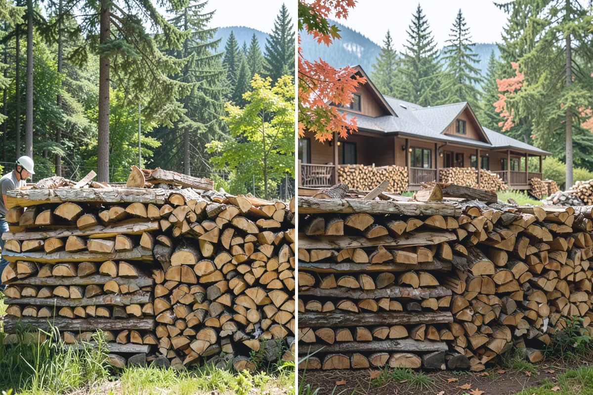 Reclaimed Firewood in Coupeville, Island County, WA - Identify and collect suitable reclaimed wood