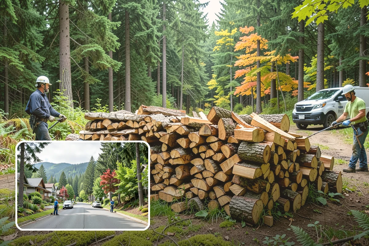 Reclaimed Firewood in Darrington, Snohomish County, WA - Diverts usable wood from the waste stream