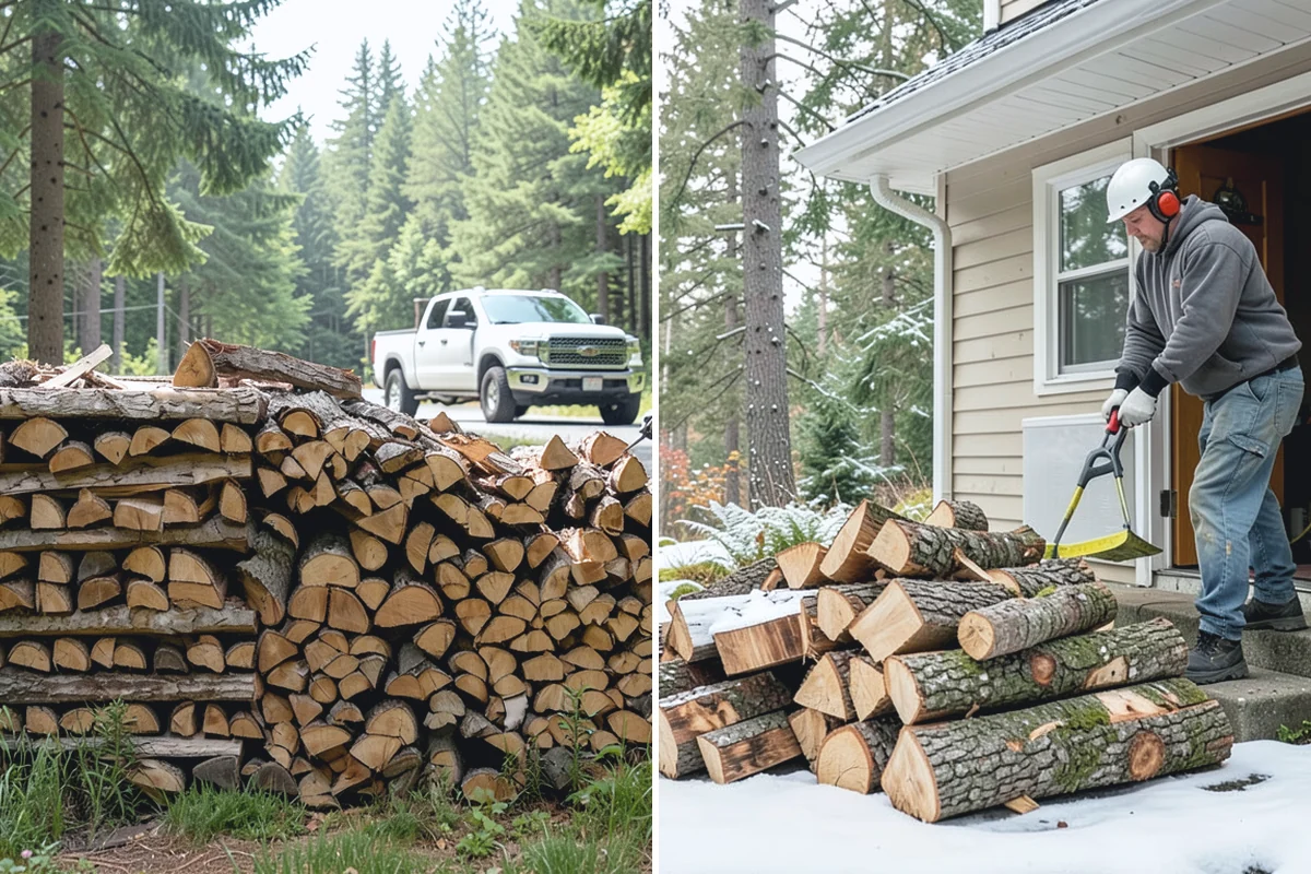 Reclaimed Firewood in Darrington, Snohomish County, WA - Identify and collect suitable reclaimed wood
