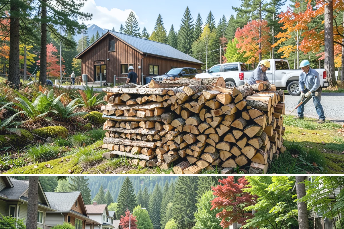 Reclaimed Firewood in Darrington, Snohomish County, WA - Available throughout the year, with fall and winter being the most popular times to stock reclaimed fuel.