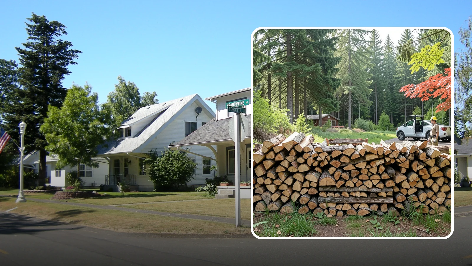 Reclaimed Firewood in DuPont, Pierce County, WA - We turn wood that would otherwise be discarded into clean, usable firewood for your stove or fireplace.